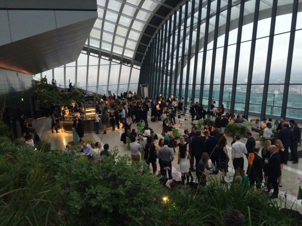 Sky Garden mit Pod Bar