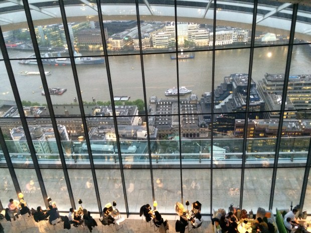 Sky Garden mit Themse