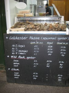 Bourough Market - Oyster
