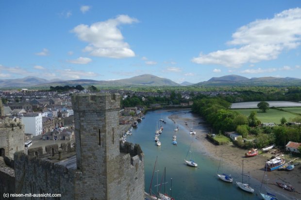 Caernaforn_Ausblick Hafen